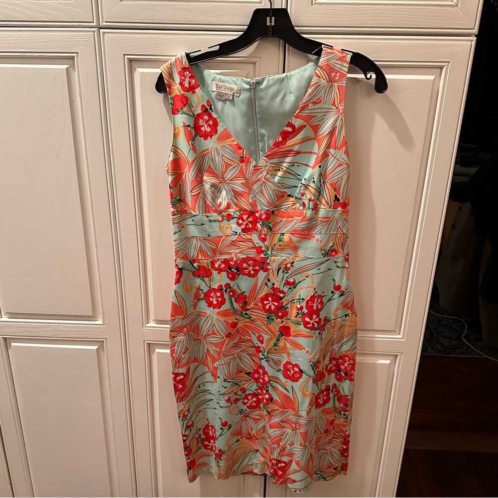 Colorful Kate Unger Knee Length Dress